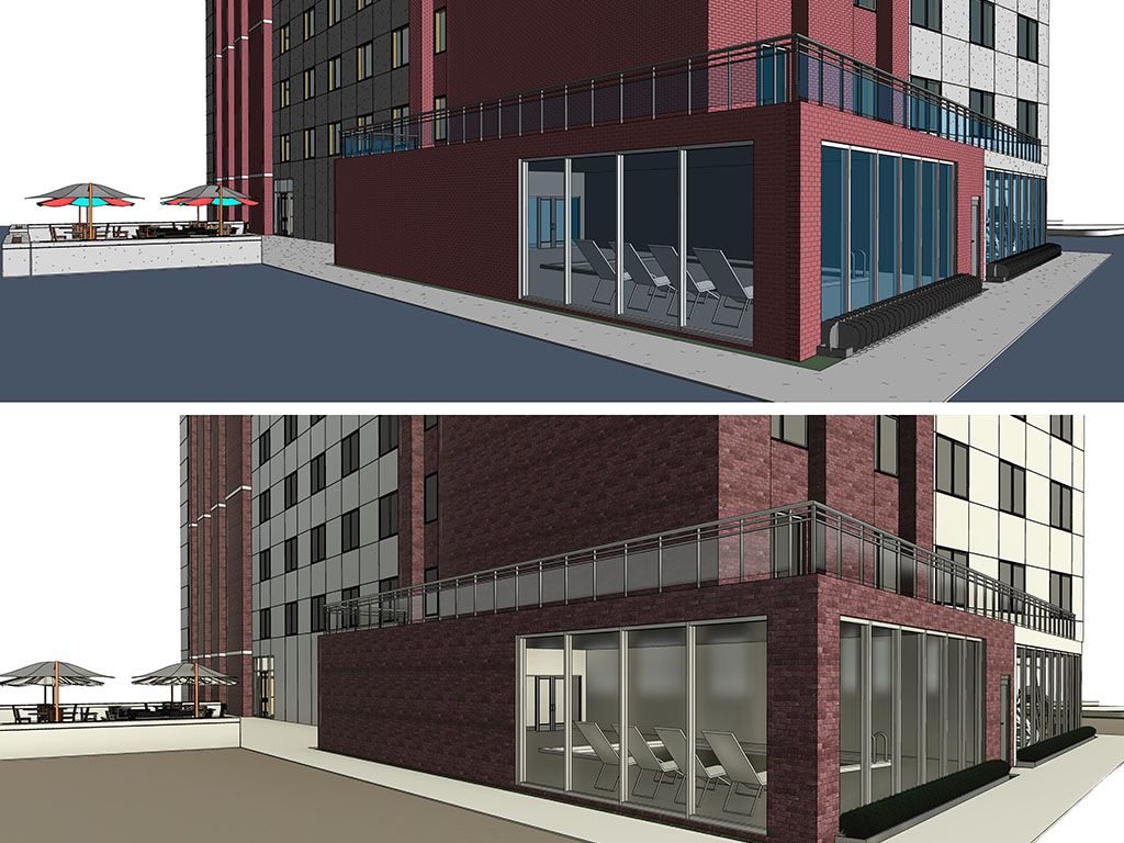 Stunning D Apartment Architectural Modeling image