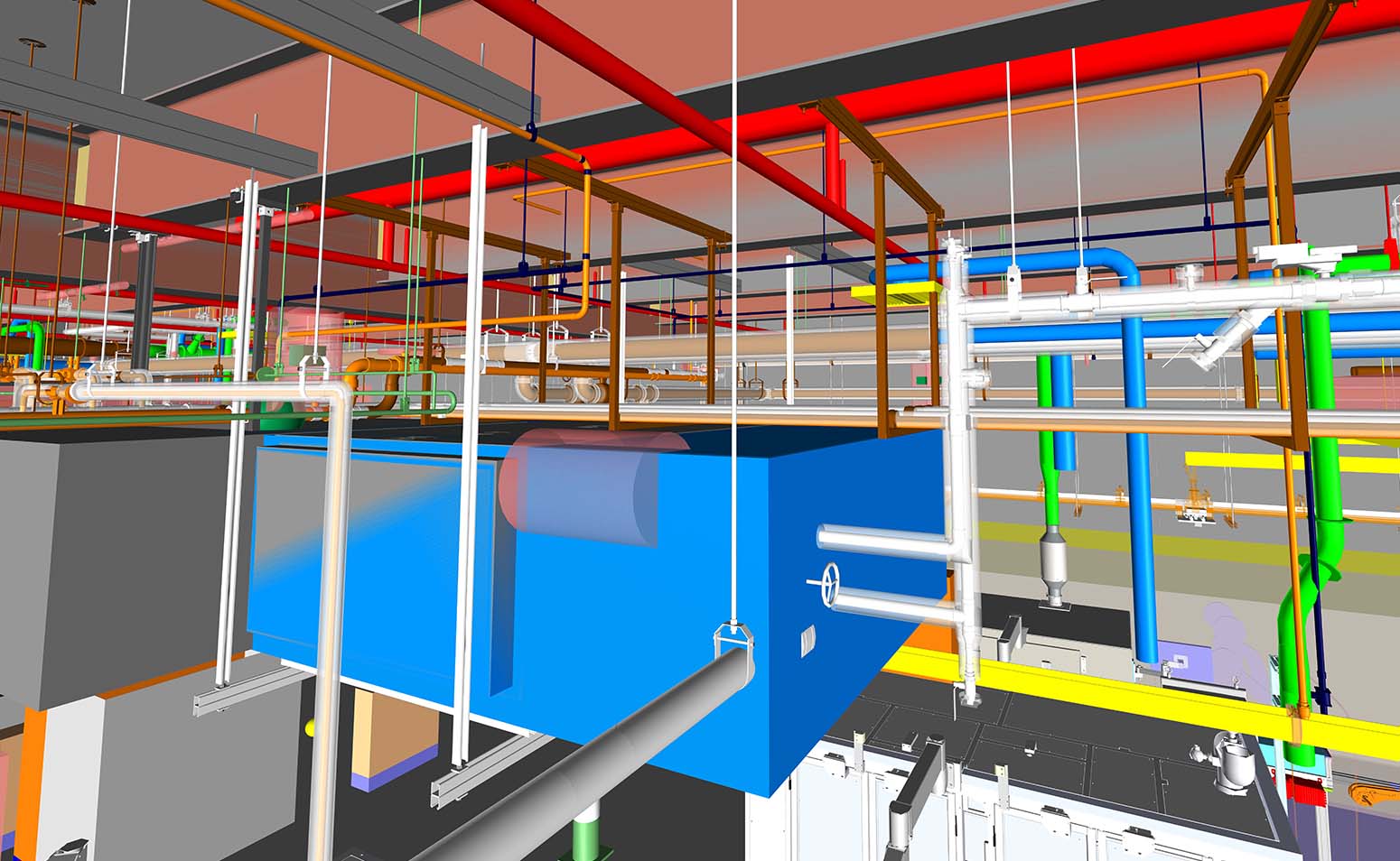 MEP Modeling Services for Industrial Manufacturing Texas - Case Study