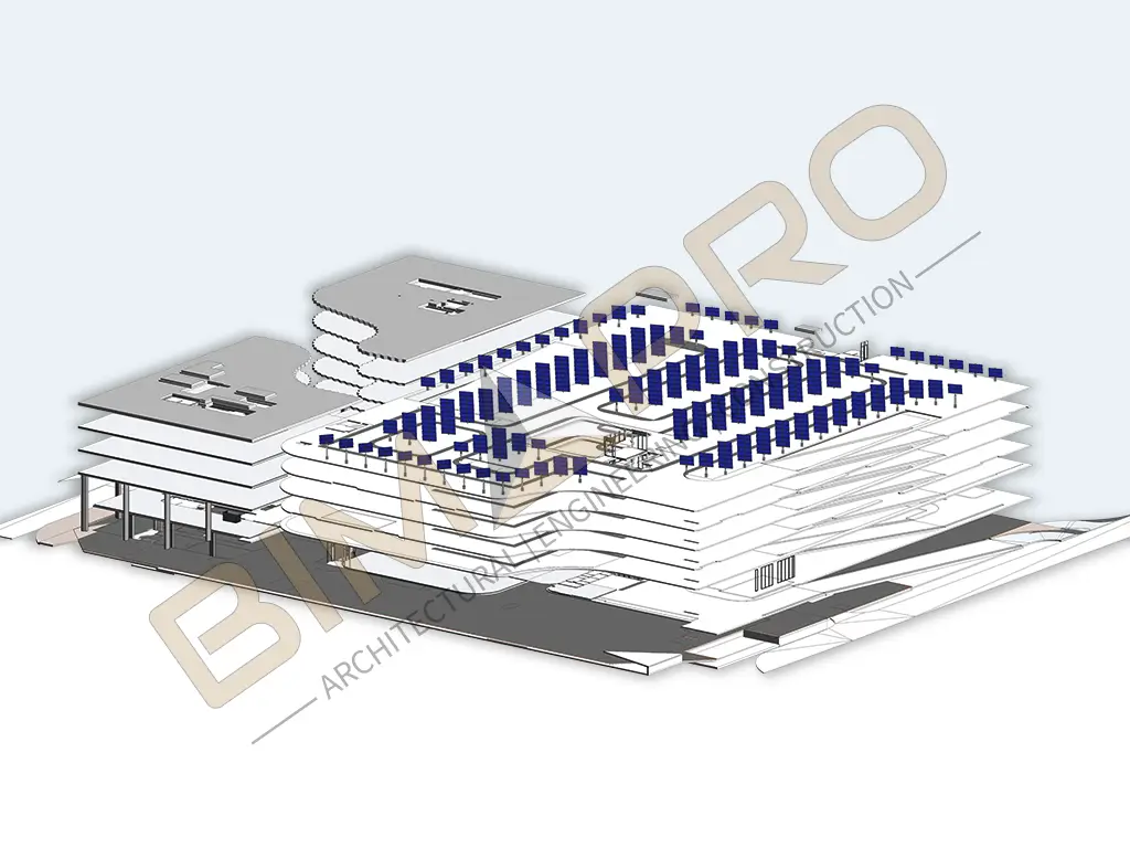 BIM Structural Modeling Services for Parking facility in Boston, MA _ BIMPRO LLC USA