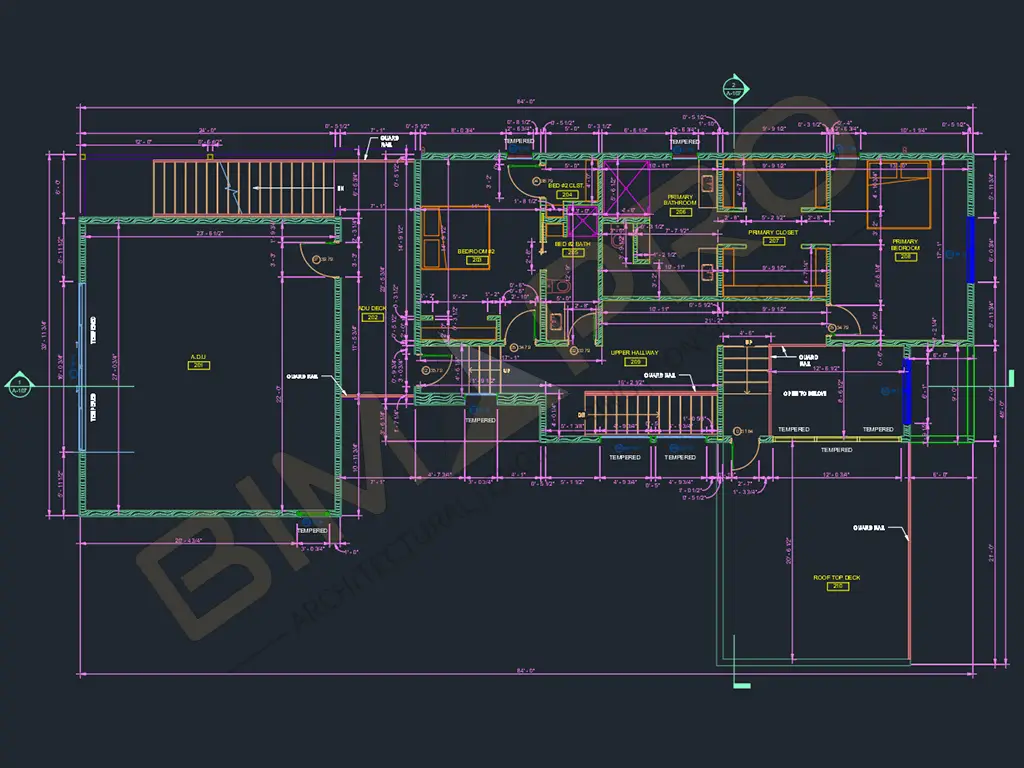 CAD to BIM Modeling for Residential project in Dallas Texas - BIMPRO LLC