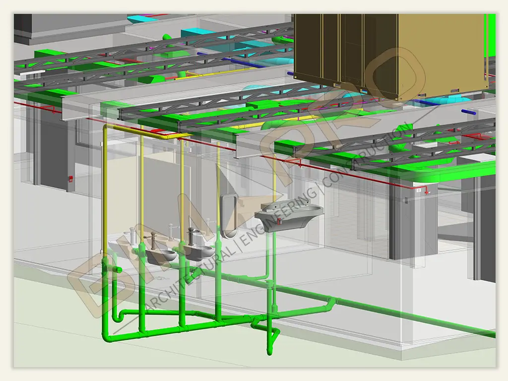 Plumbing Modeling services for commercial project in Austin, Texas