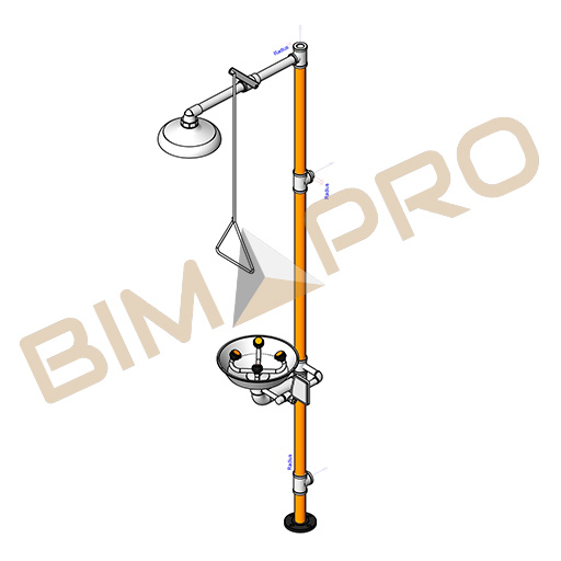 Eye Washer Revit Family