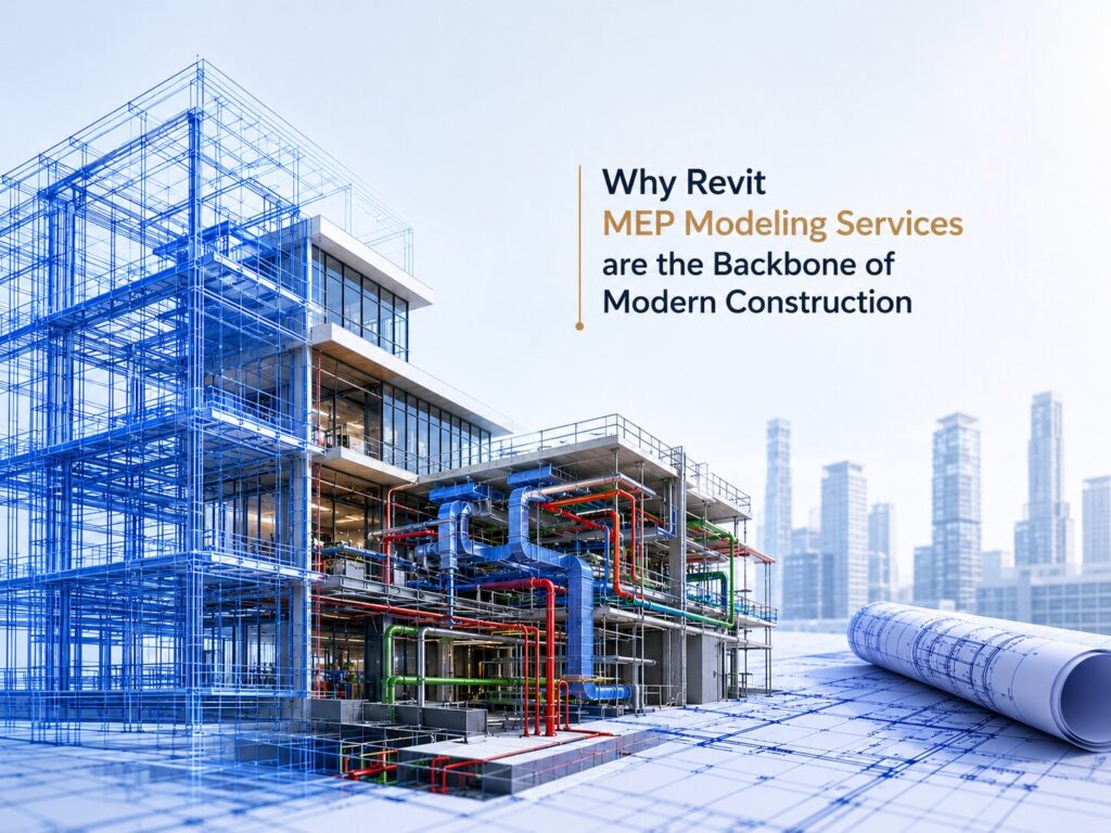 Revit MEP Modeling Services & Importance of MEP BIM in Modern Construction