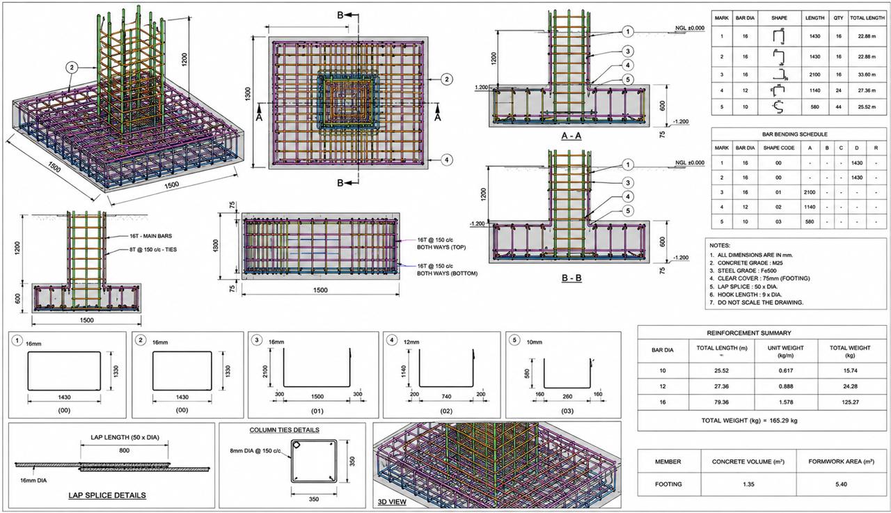 Tekla rebar Detailing Services