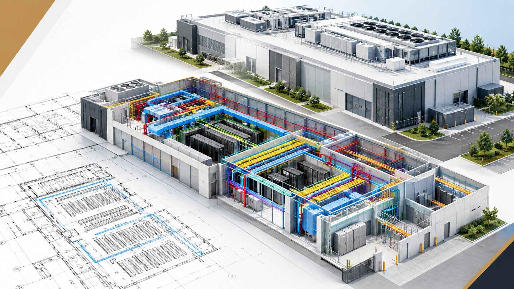 Data Center BIM Architectural Modeling