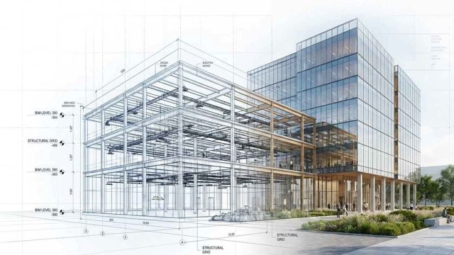 Architectural-3D-modeling-services-in-the-USA-for-clear-and-accurate-building-design-visualization_BIMPRO.jpg Architectural 3D Modeling Services – 3D model of a commercial building by BIMPRO